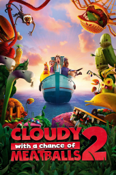 دانلود فیلم ابری با احتمال بارش کوفته قلقلی 2 Cloudy with a Chance of Meatballs 2 2013